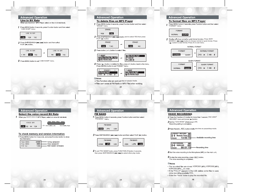 Jwin JX-MP259FM User Manual | Page 5 / 7