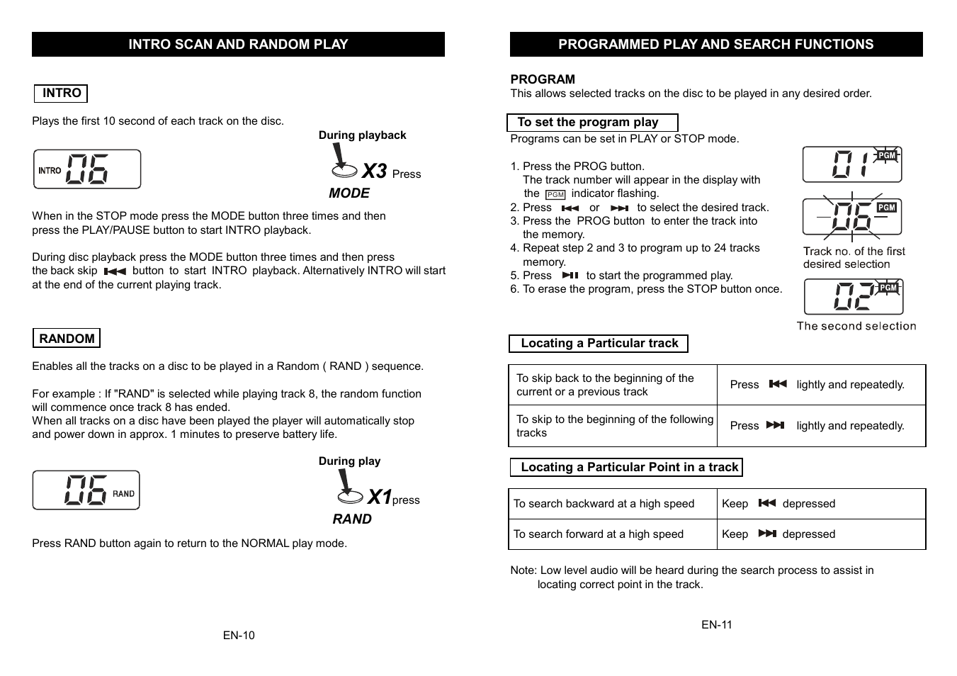 Jwin JX-CD339 User Manual | Page 6 / 7