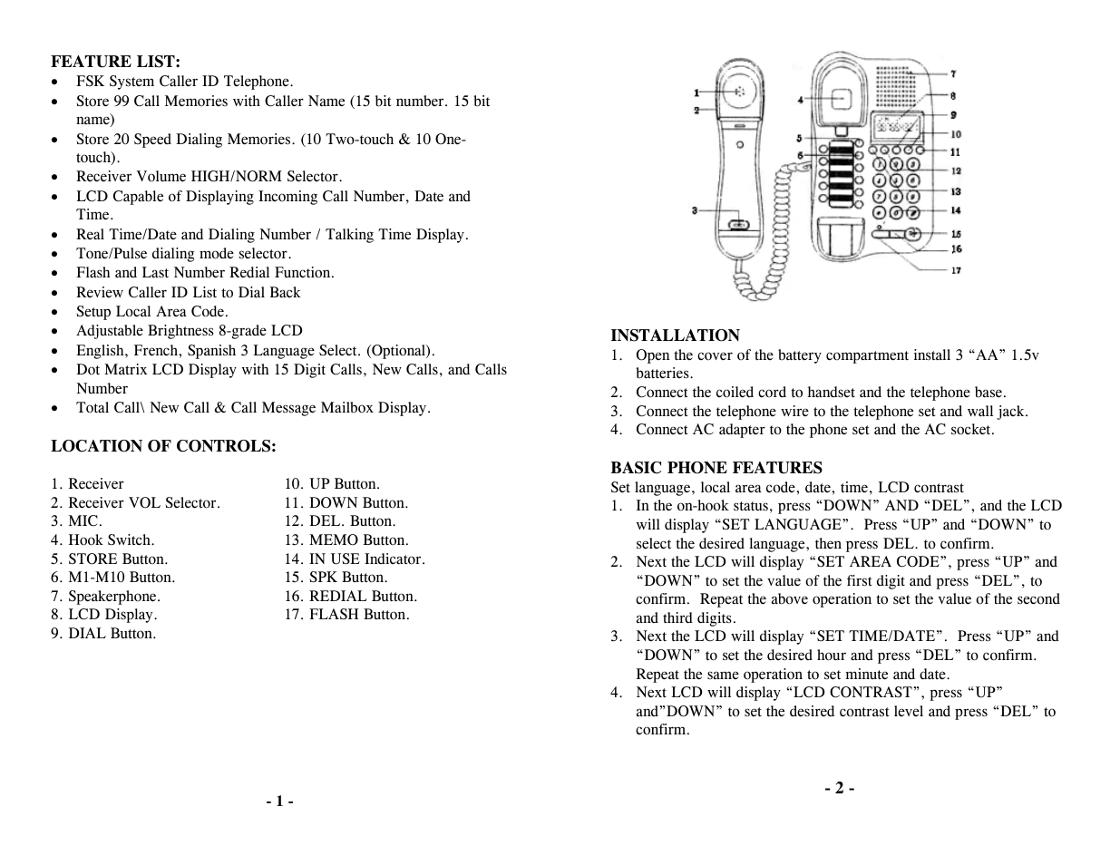 Jwin JT-P540 User Manual | Page 2 / 4