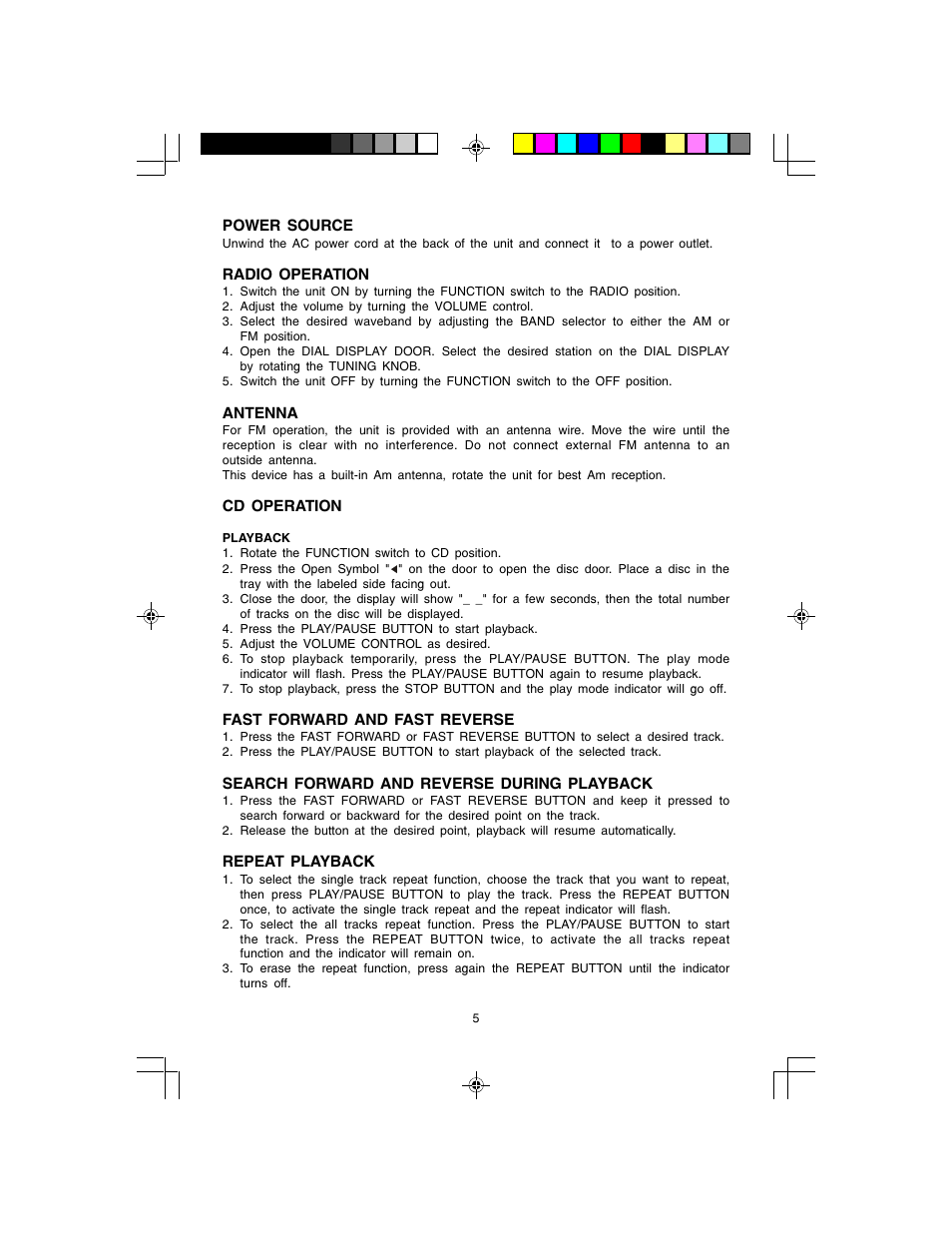 Jwin JK-333 User Manual | Page 6 / 8