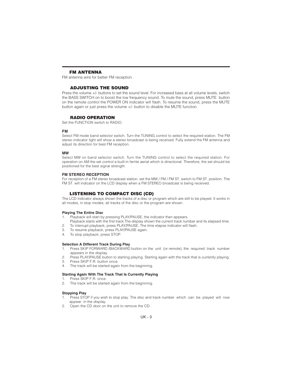 Jwin JX-CD7000 User Manual | Page 5 / 7