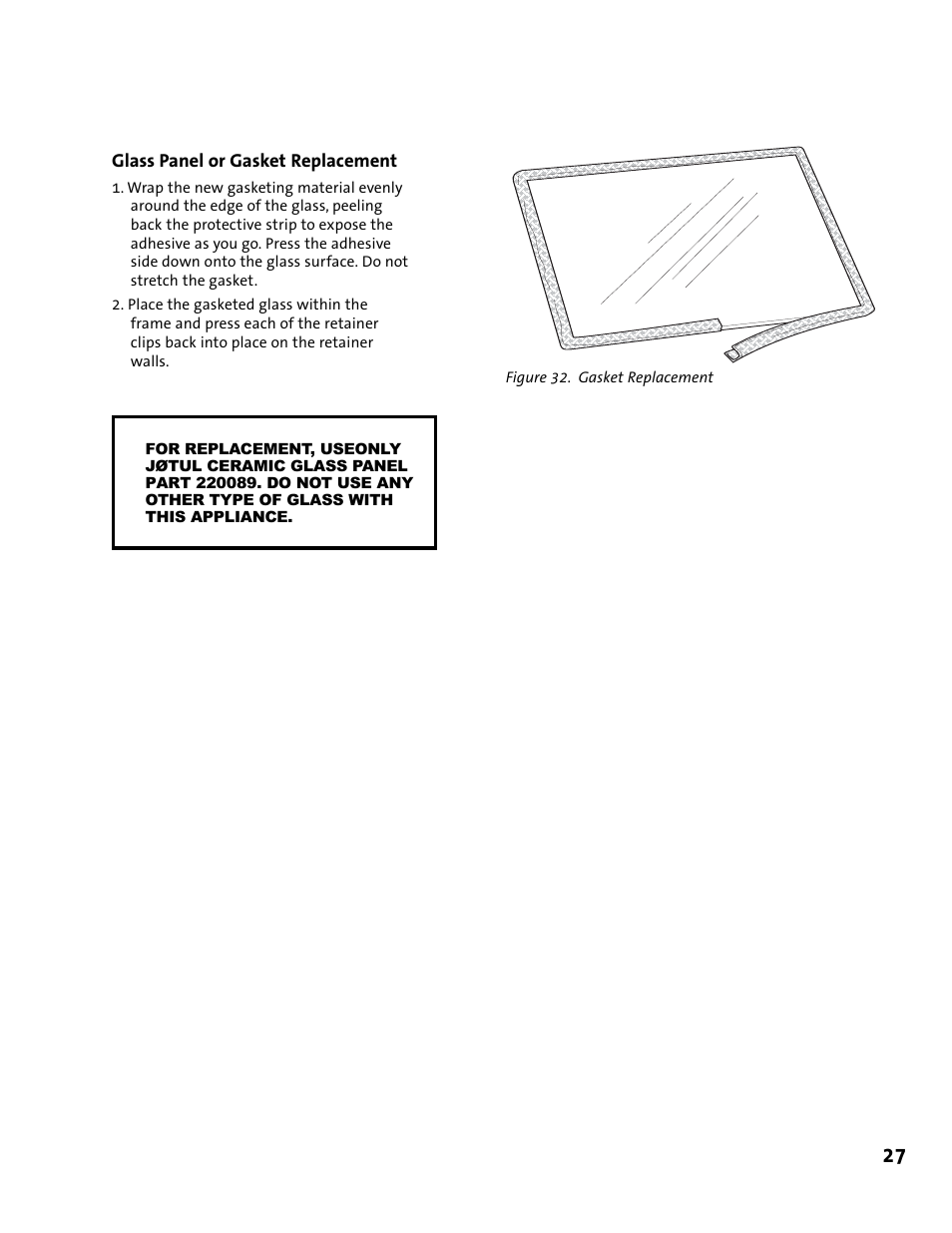 Jotul GI 425 DV User Manual | Page 27 / 32