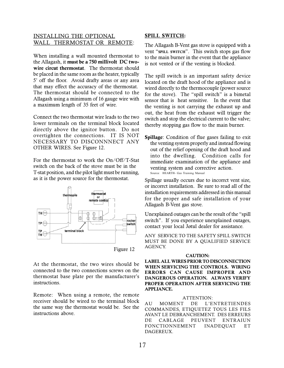 Jotul GF 3 BV User Manual | Page 17 / 24