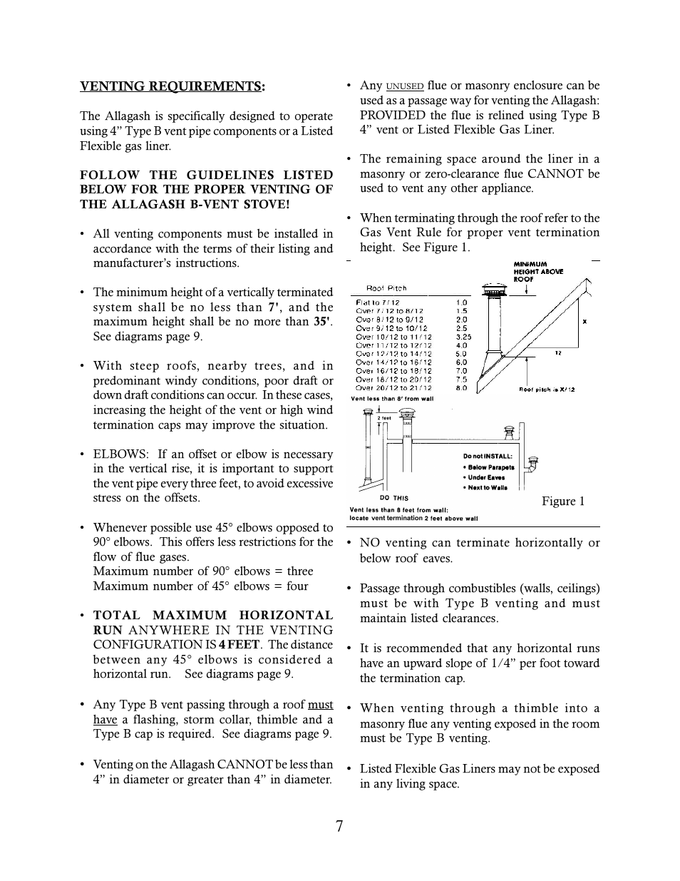 Jotul GF 3 BV User Manual | Page 7 / 24