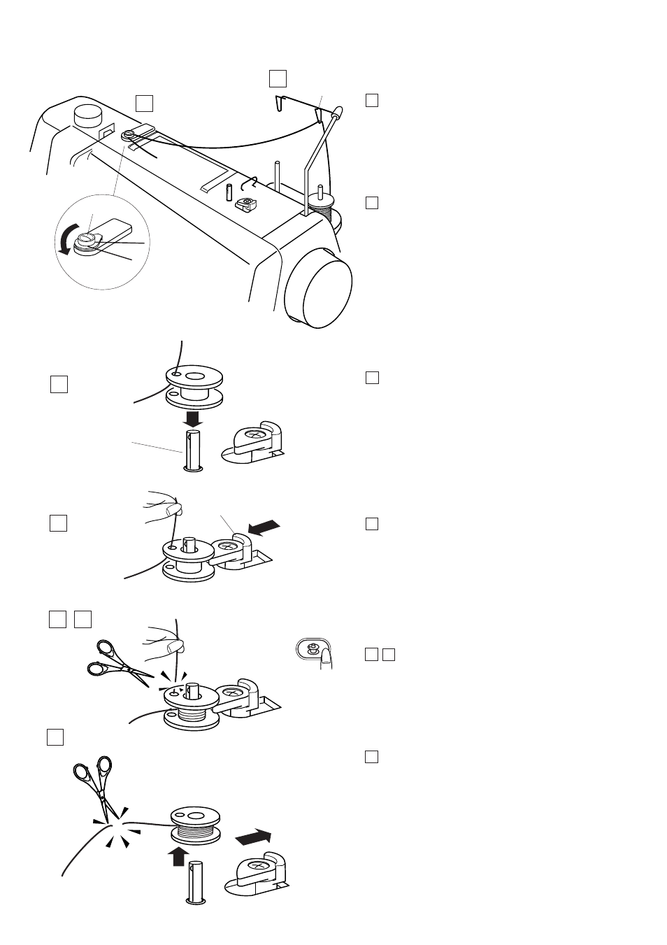 Winding the bobbin | Janome Memory Craft 6500 User Manual | Page 15 / 78