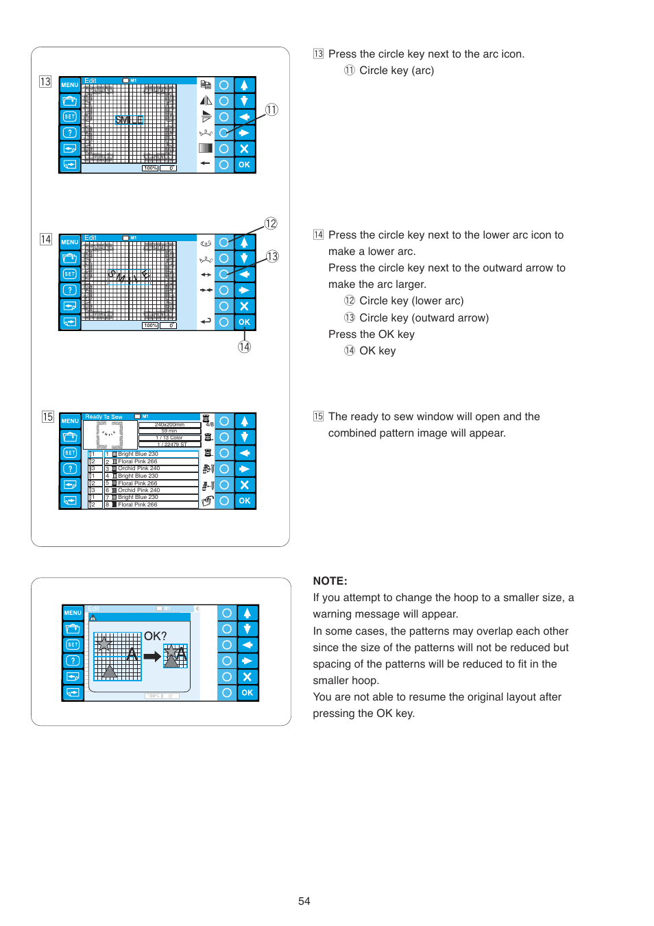 Janome MB-4 User Manual | Page 57 / 87