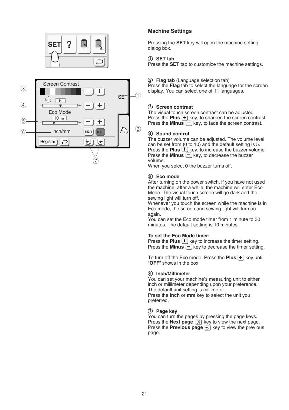 Janome 350E User Manual | Page 23 / 52