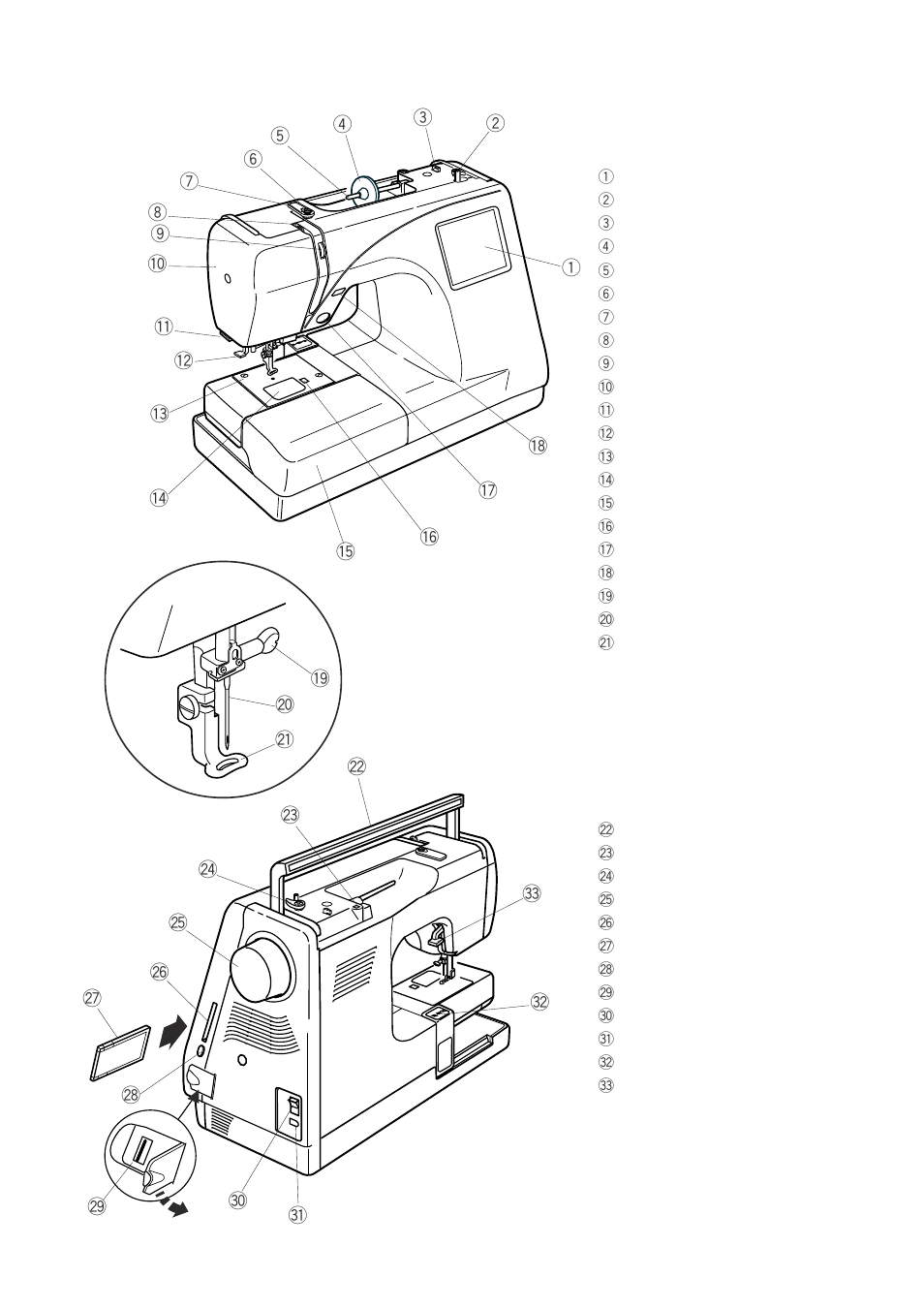 Janome 350E User Manual | Page 4 / 52