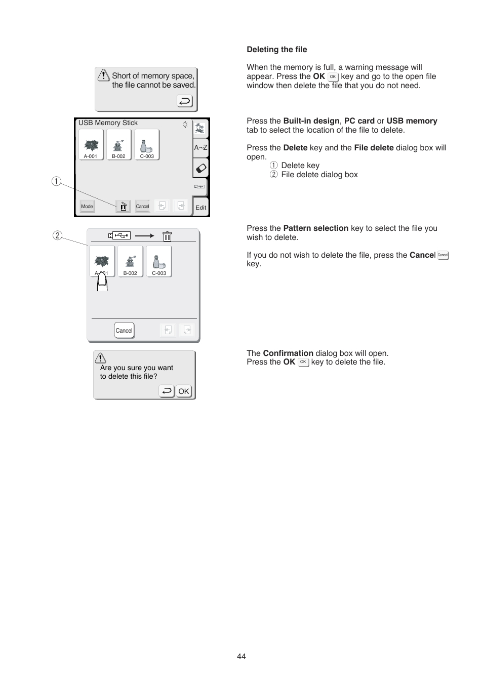 Janome 350E User Manual | Page 46 / 52