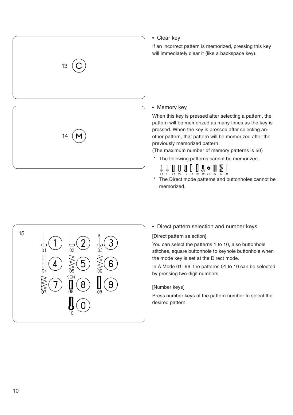 Janome MEMORY CRAFT 4800 User Manual | Page 11 / 68