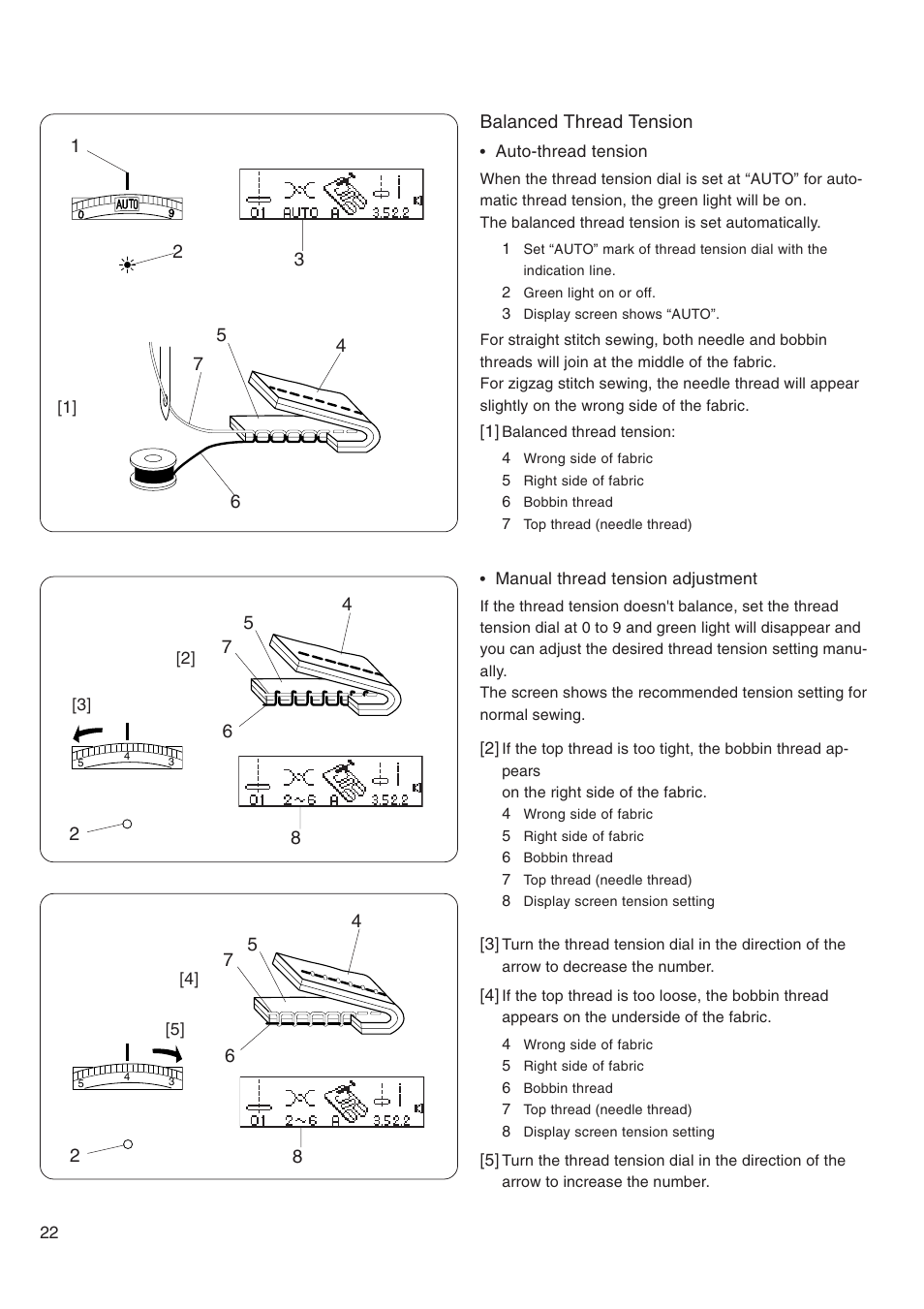 Janome MEMORY CRAFT 4800 User Manual | Page 23 / 68