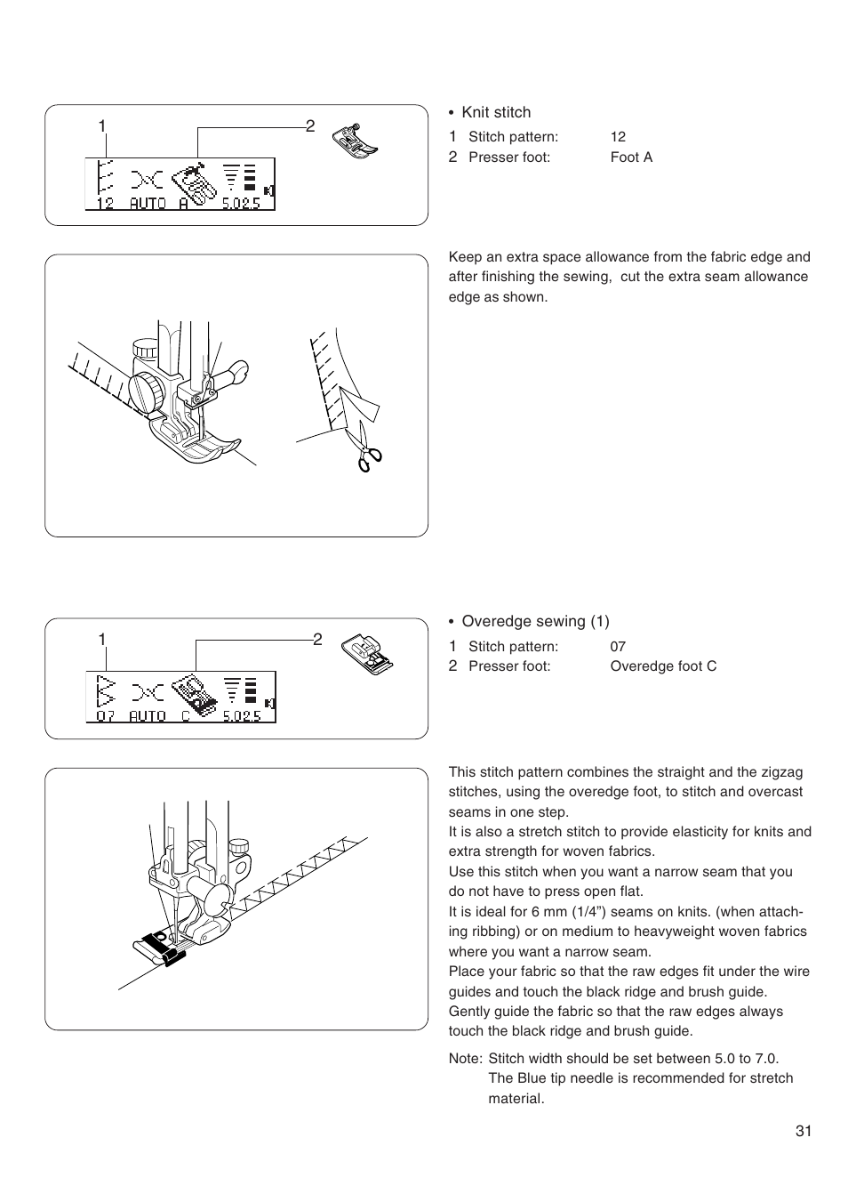 Janome MEMORY CRAFT 4800 User Manual | Page 32 / 68
