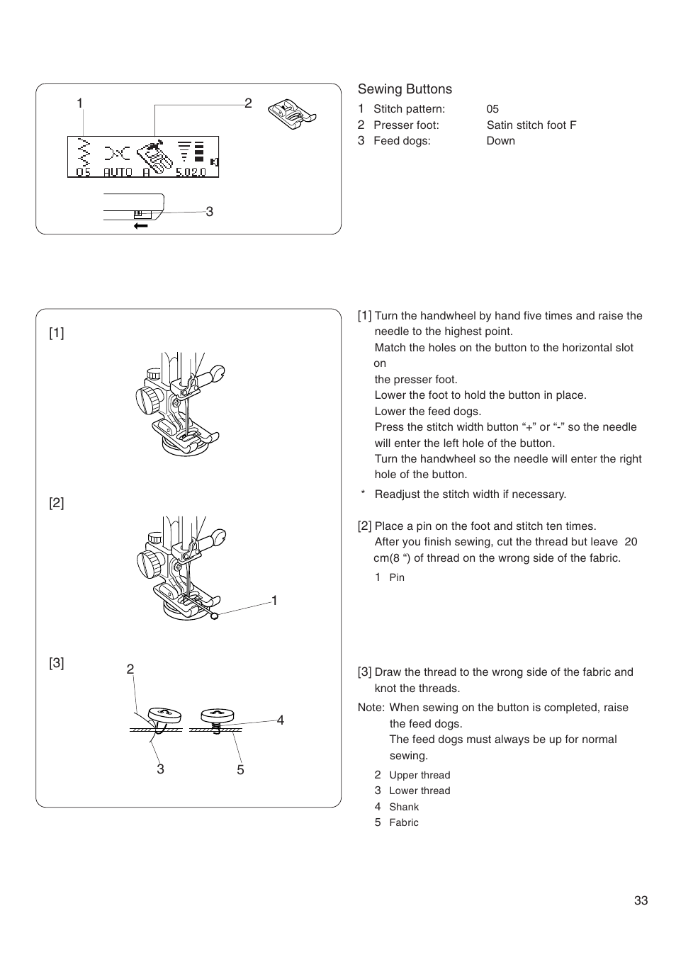 Janome MEMORY CRAFT 4800 User Manual | Page 34 / 68