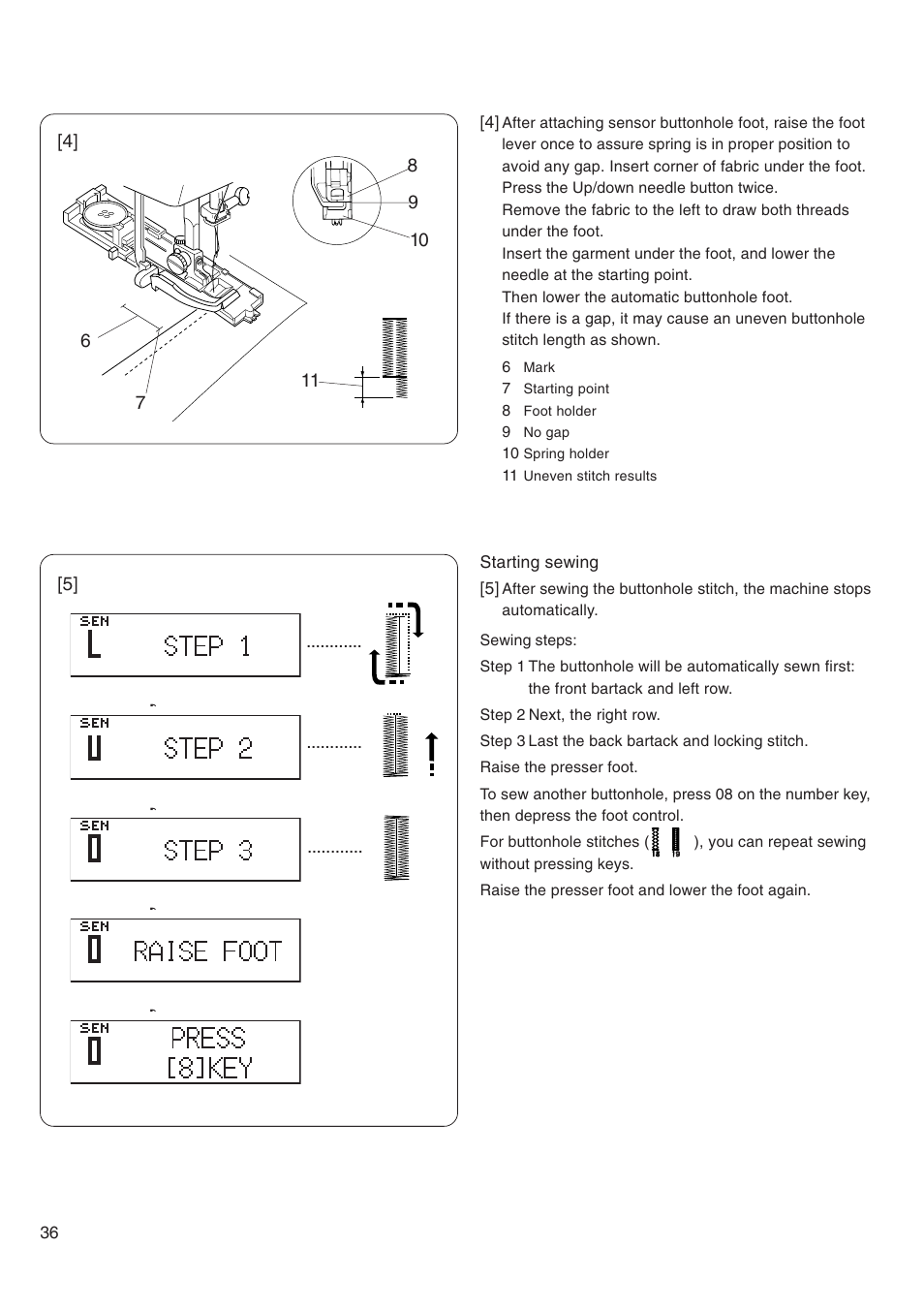 Janome MEMORY CRAFT 4800 User Manual | Page 37 / 68