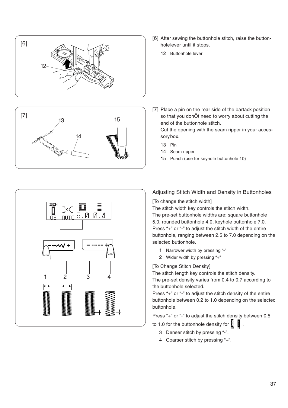 Janome MEMORY CRAFT 4800 User Manual | Page 38 / 68