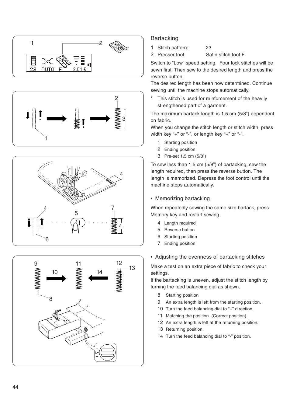 Janome MEMORY CRAFT 4800 User Manual | Page 45 / 68