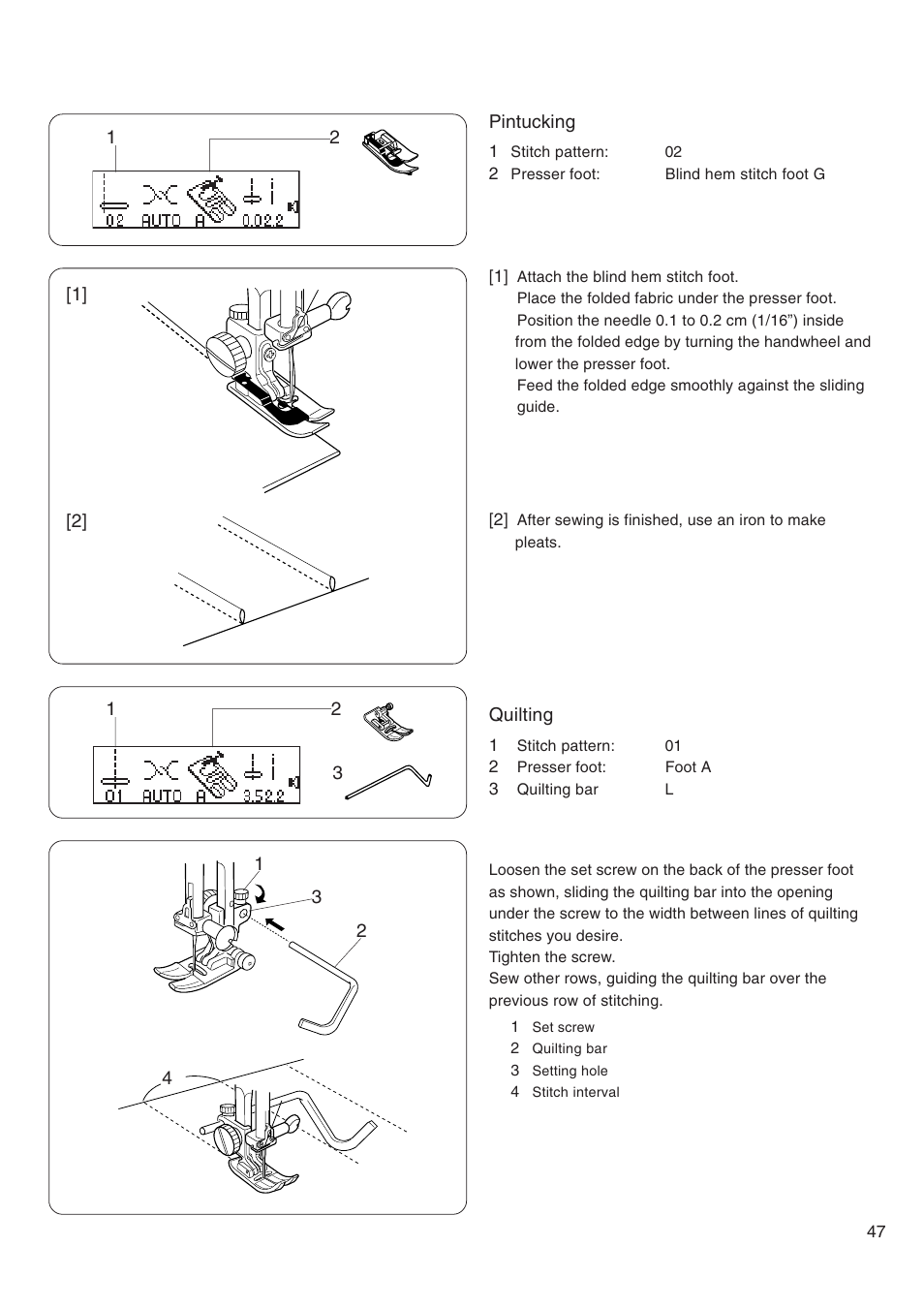 Janome MEMORY CRAFT 4800 User Manual | Page 48 / 68