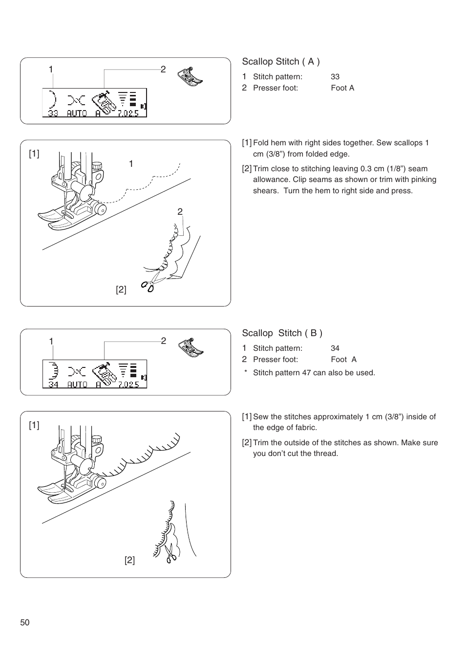 Janome MEMORY CRAFT 4800 User Manual | Page 51 / 68