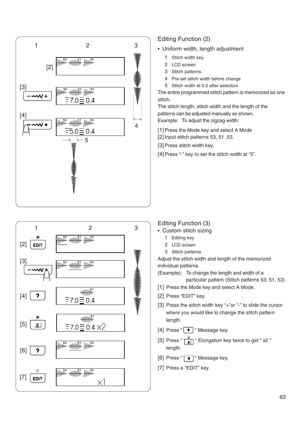 Janome MEMORY CRAFT 4800 User Manual | Page 64 / 68