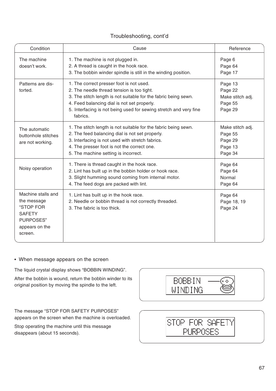 Janome MEMORY CRAFT 4800 User Manual | Page 68 / 68