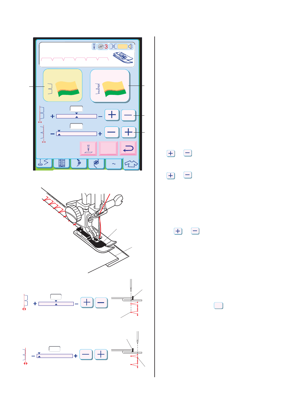 Blind hem 0.6 2.2 | Janome MEMORY CRAFT 10001 User Manual | Page 106 / 181