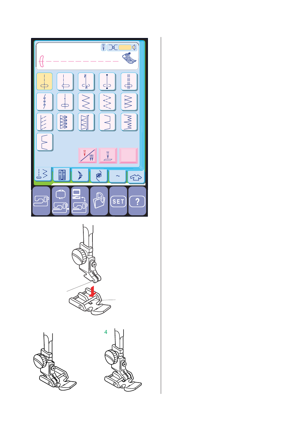 Strai, Ht stitch | Janome MEMORY CRAFT 10001 User Manual | Page 43 / 181