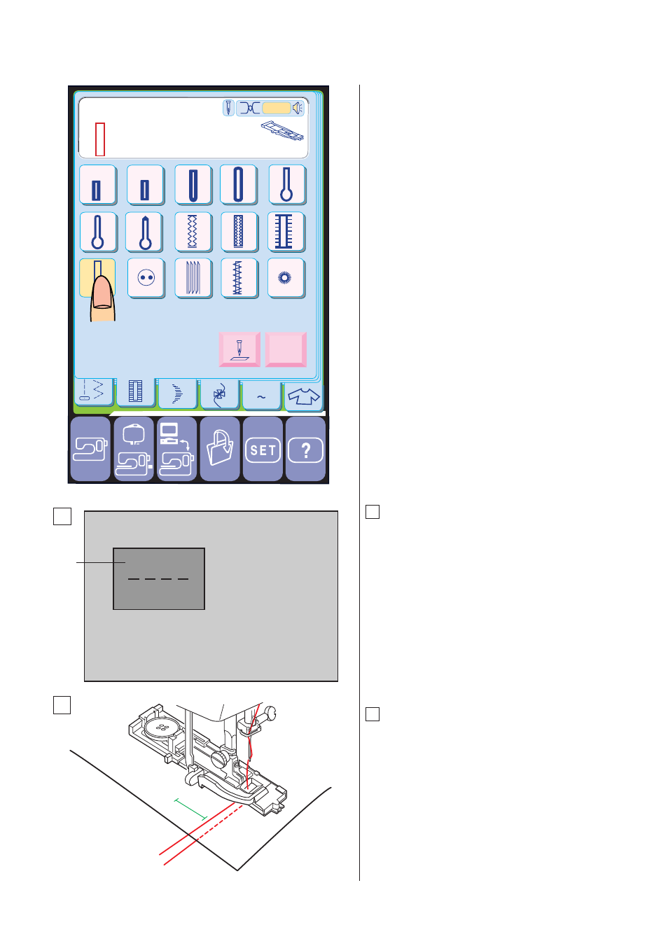 Pull down bh lever welted bh | Janome MEMORY CRAFT 10001 User Manual | Page 65 / 181