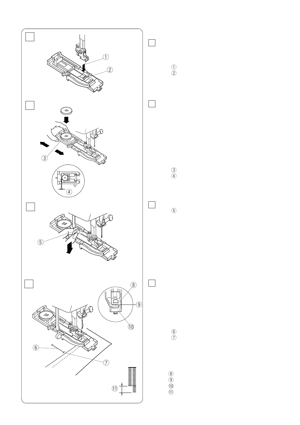 Janome DC 3050 User Manual | Page 24 / 42