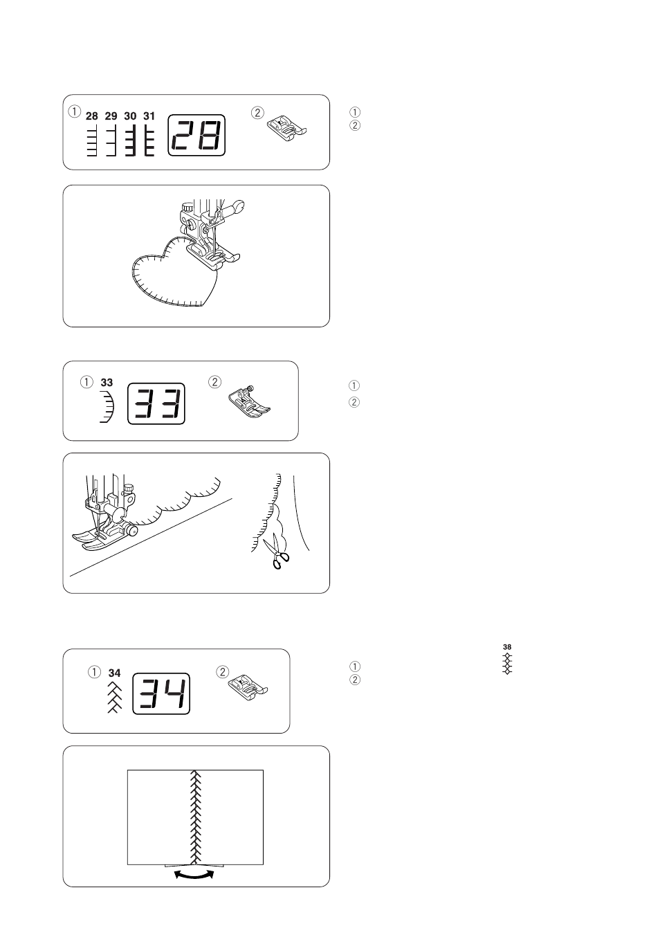 Janome DC 3050 User Manual | Page 35 / 42