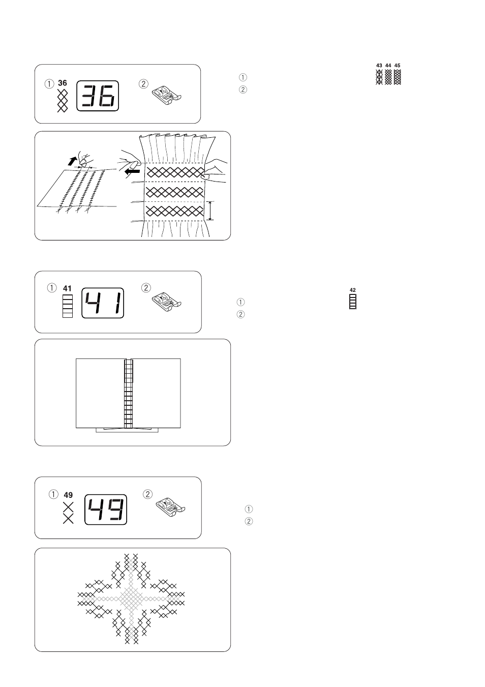 Janome DC 3050 User Manual | Page 36 / 42