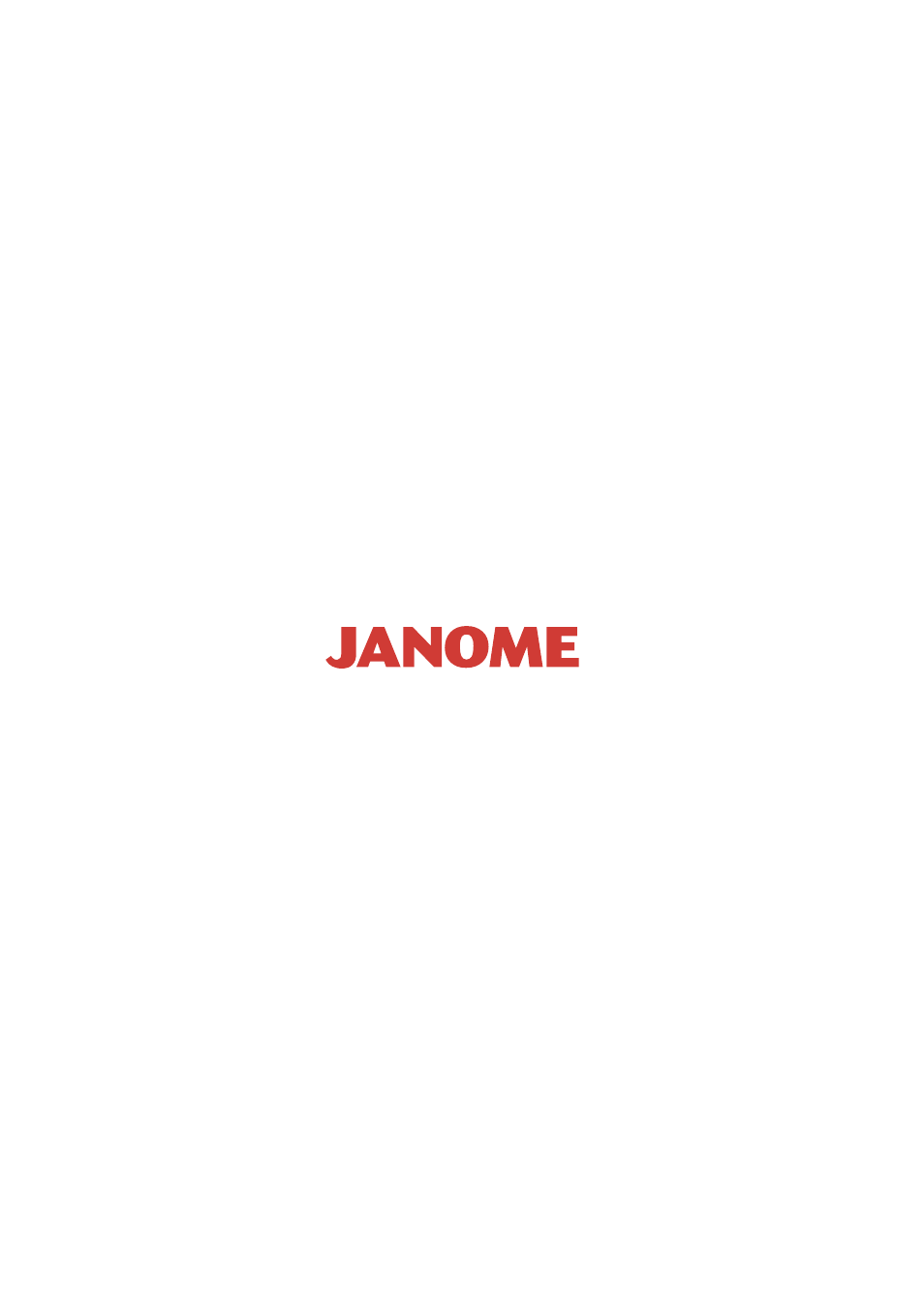 Janome DC 3050 User Manual | Page 42 / 42