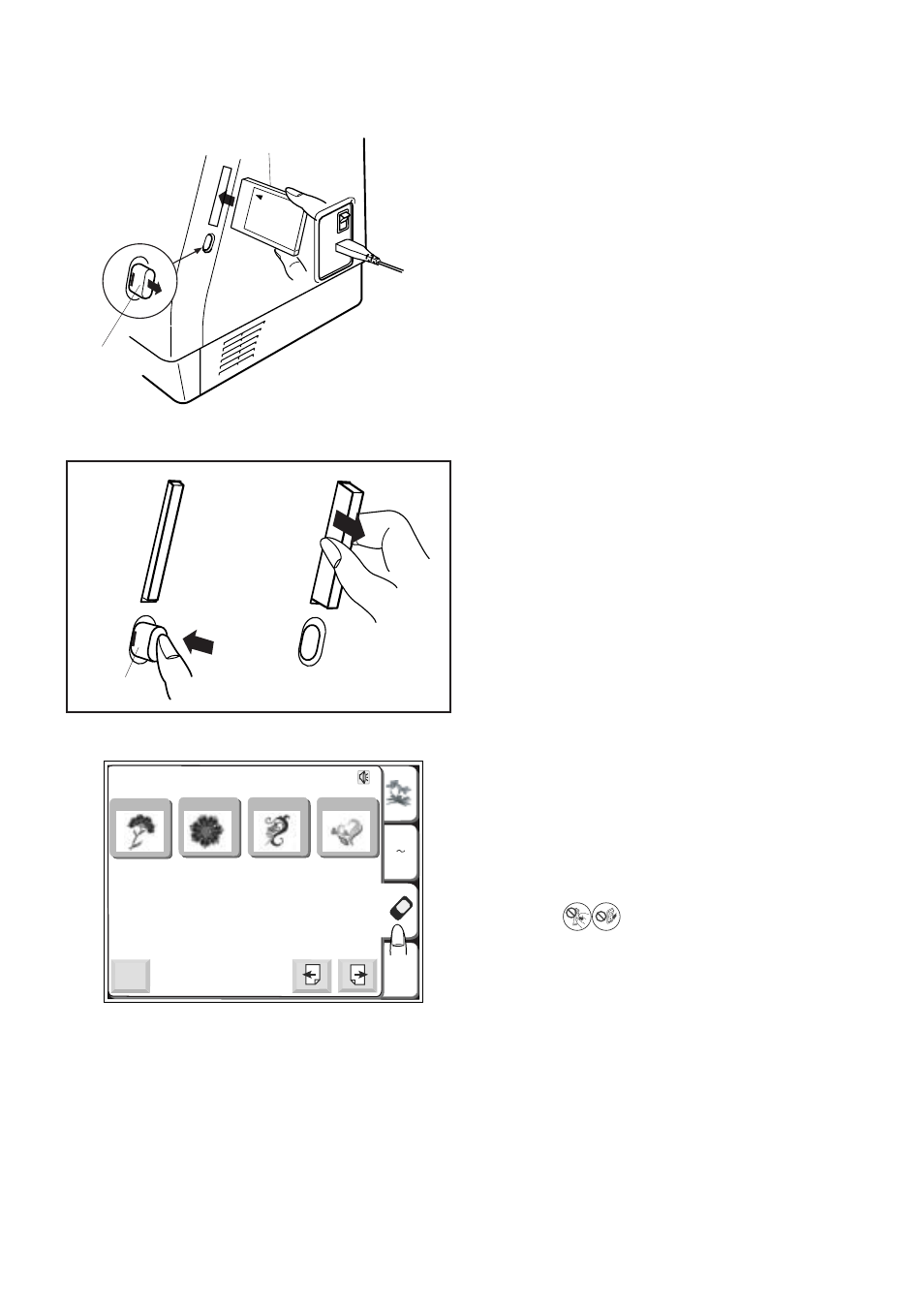 Pc card designs | Janome MEMORYCRAFT 300E User Manual | Page 37 / 48