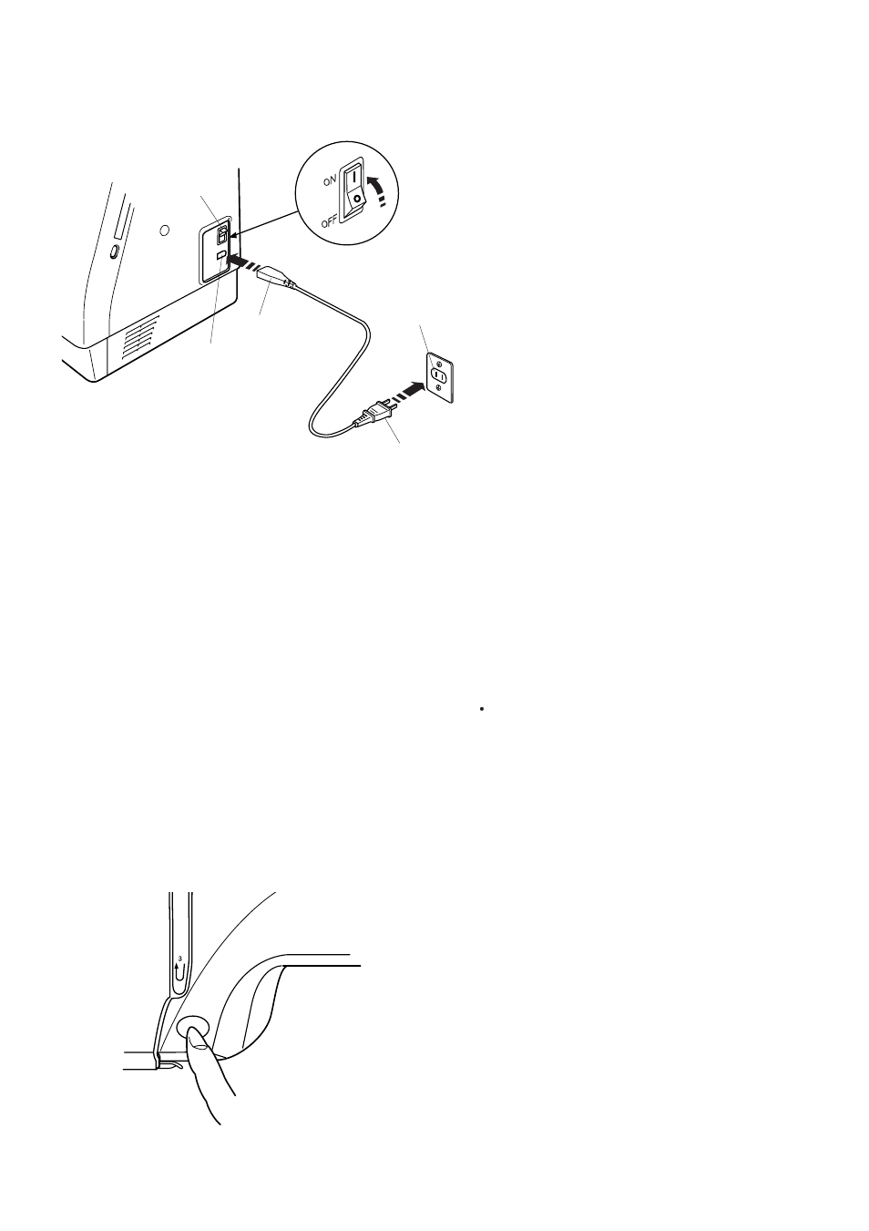 Getting ready to sew | Janome MEMORYCRAFT 300E User Manual | Page 6 / 48