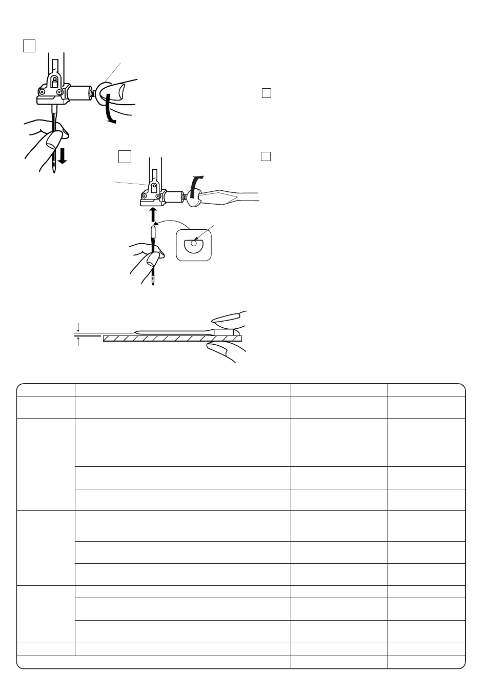 Changing needles, Caution | Janome MEMORY CRAFT 9500 User Manual | Page 19 / 109