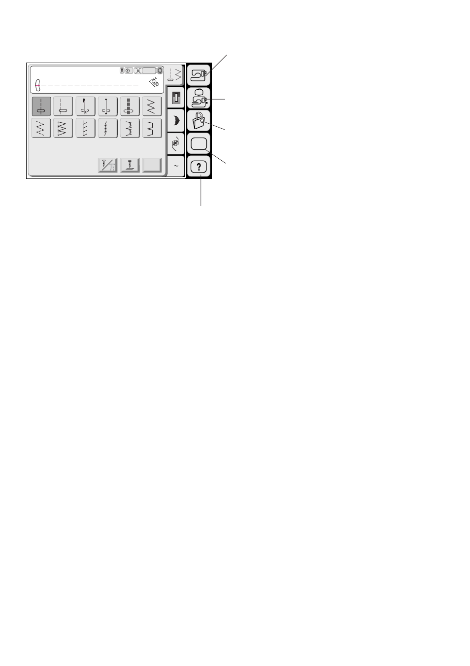 Mode selection, Caution | Janome MEMORY CRAFT 9500 User Manual | Page 22 / 109