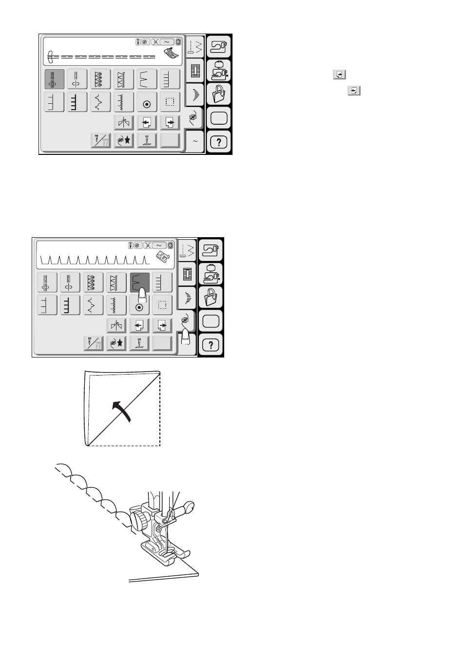 Decorative stitches | Janome MEMORY CRAFT 9500 User Manual | Page 62 / 109