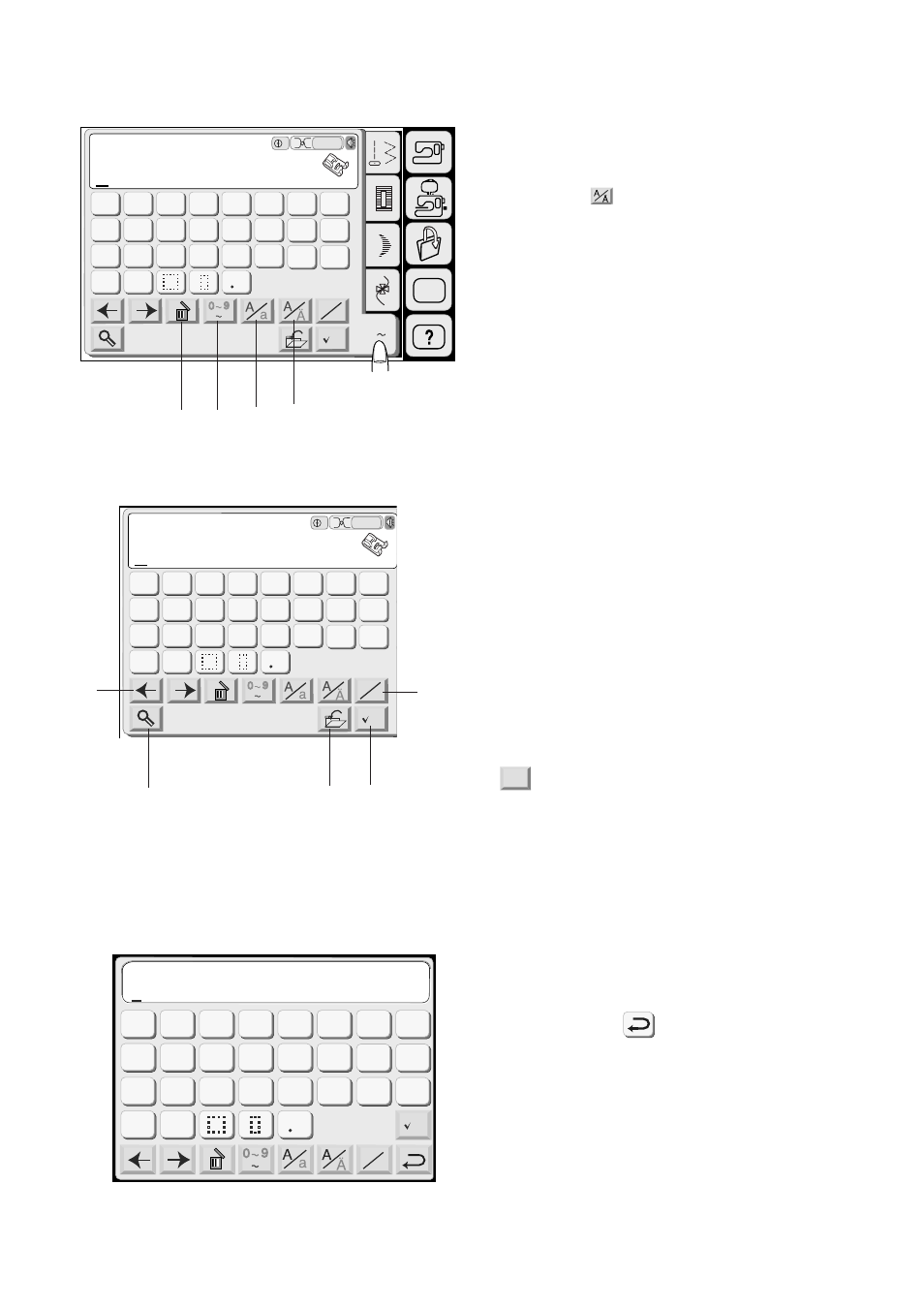 12 3 4 monogramming | Janome MEMORY CRAFT 9500 User Manual | Page 71 / 109