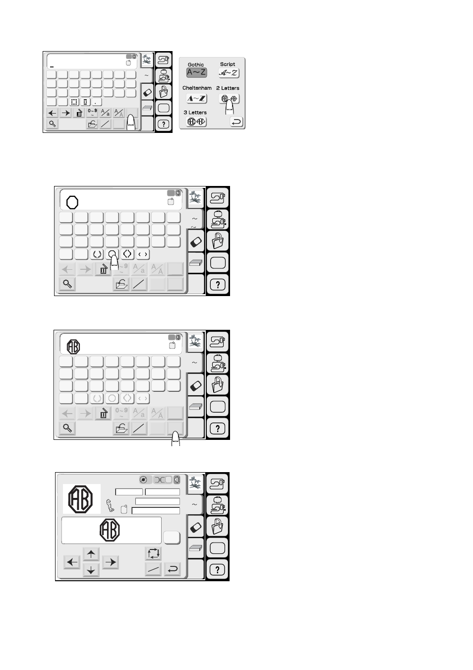 Edit a z ready to sew, Edit a z | Janome MEMORY CRAFT 9500 User Manual | Page 88 / 109