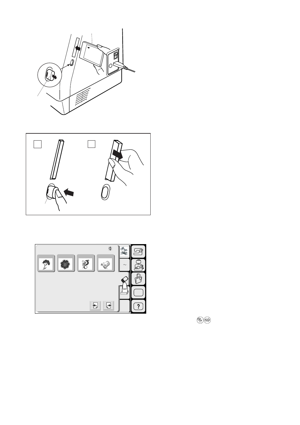 Pc card designs, Caution | Janome MEMORY CRAFT 9500 User Manual | Page 90 / 109