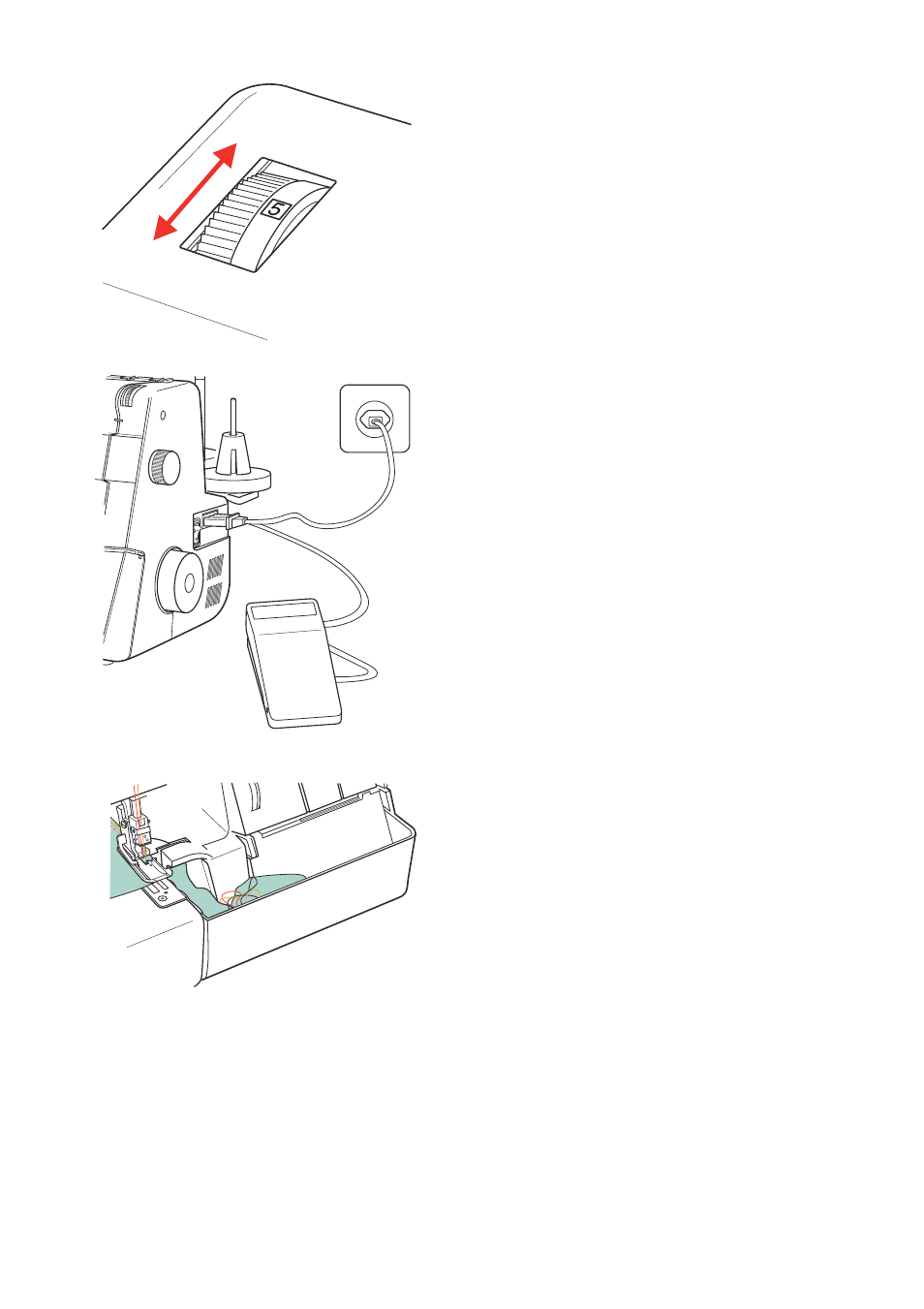 Janome 1100D User Manual | Page 47 / 74