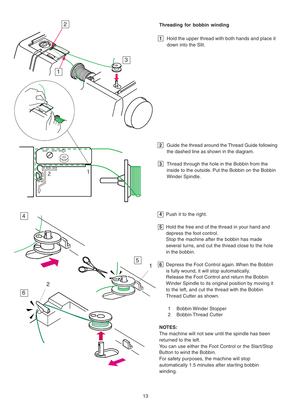 Janome MEMORY CRAFT 9700 User Manual | Page 15 / 110
