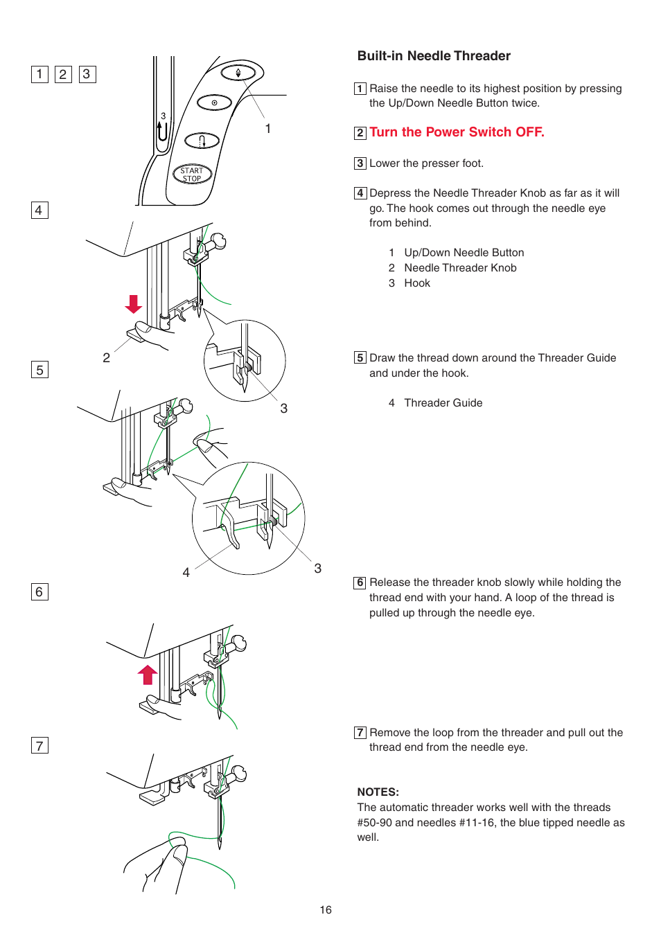 Janome MEMORY CRAFT 9700 User Manual | Page 18 / 110