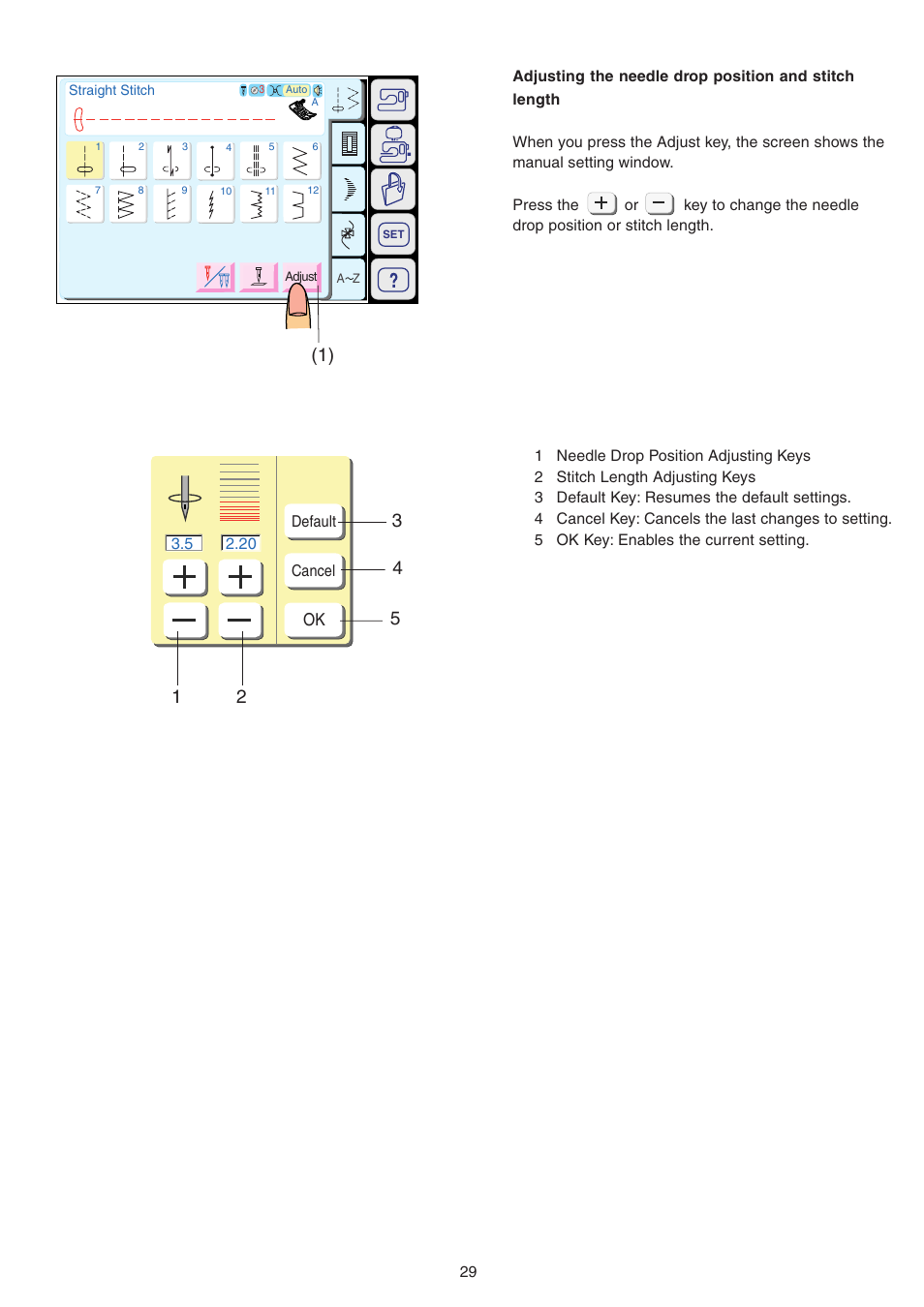 Janome MEMORY CRAFT 9700 User Manual | Page 31 / 110