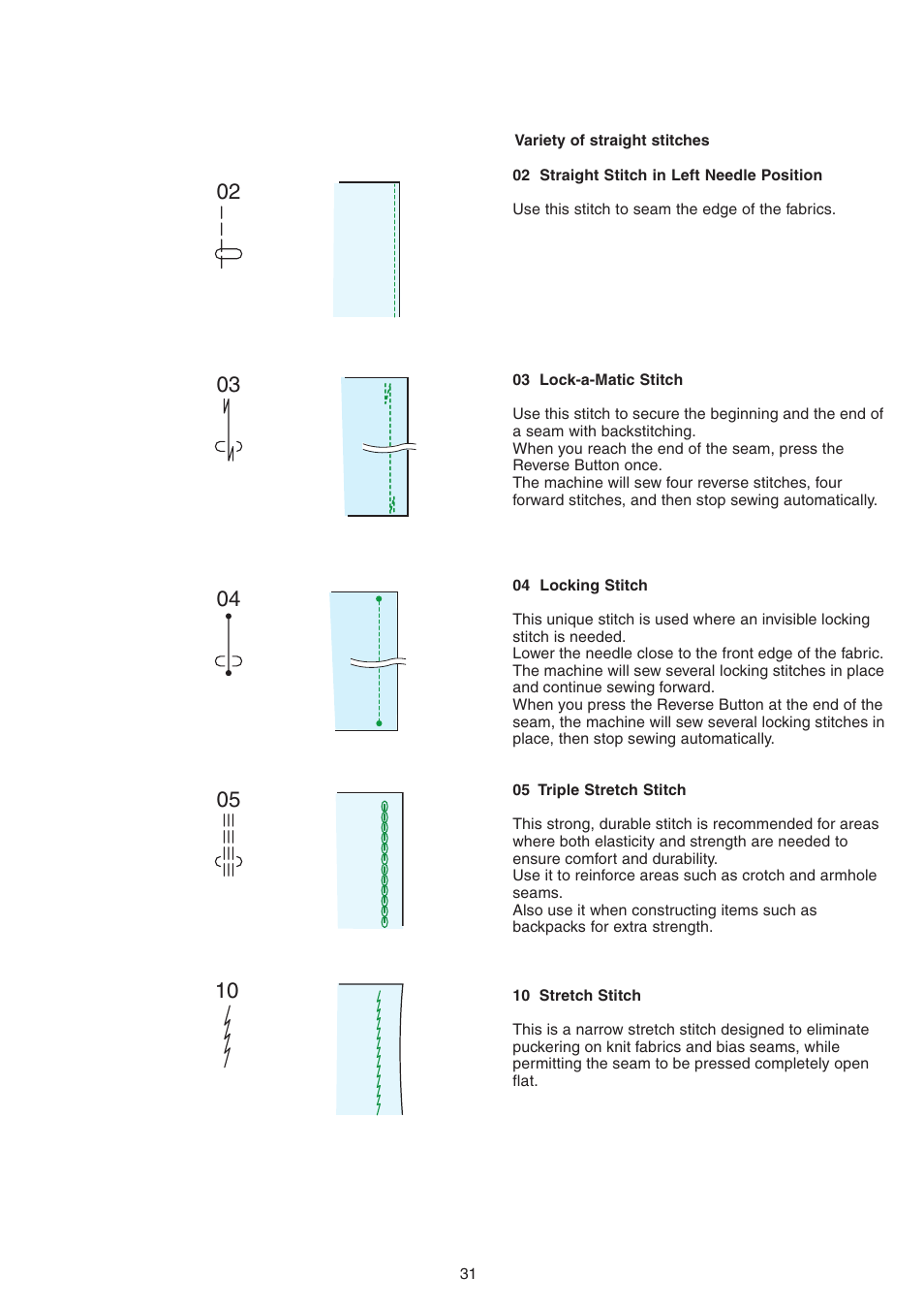 Janome MEMORY CRAFT 9700 User Manual | Page 33 / 110