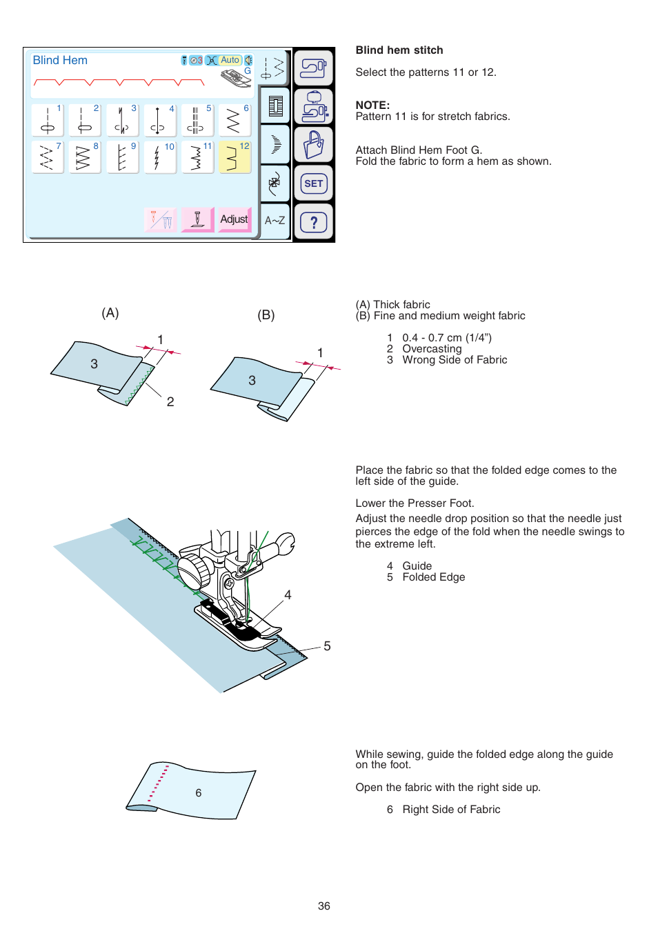 13 (a) (b) | Janome MEMORY CRAFT 9700 User Manual | Page 38 / 110