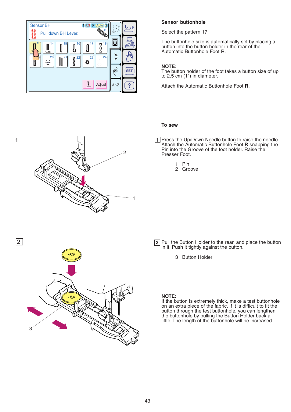 Janome MEMORY CRAFT 9700 User Manual | Page 45 / 110