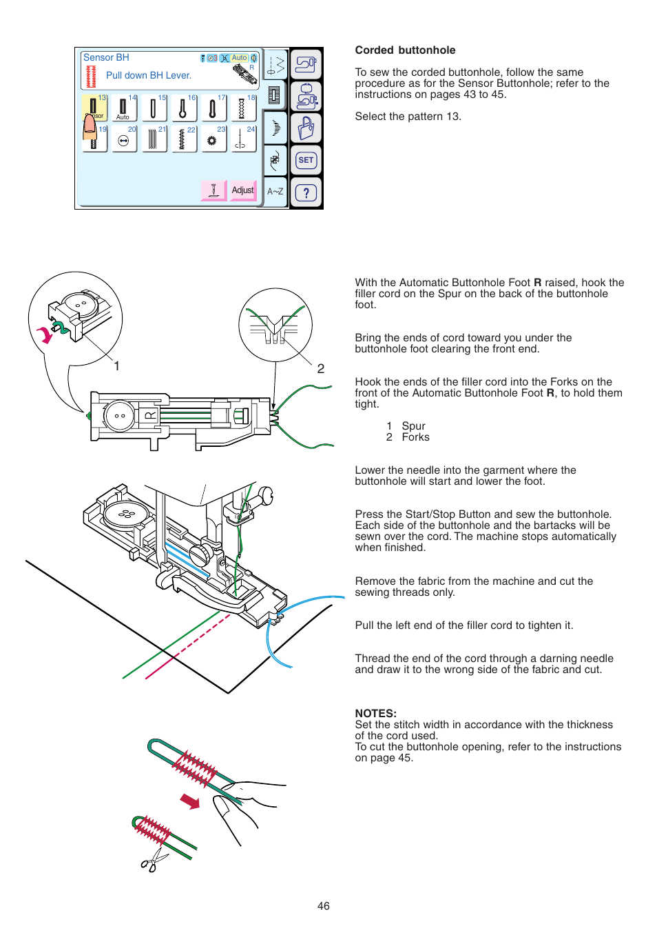 Janome MEMORY CRAFT 9700 User Manual | Page 48 / 110