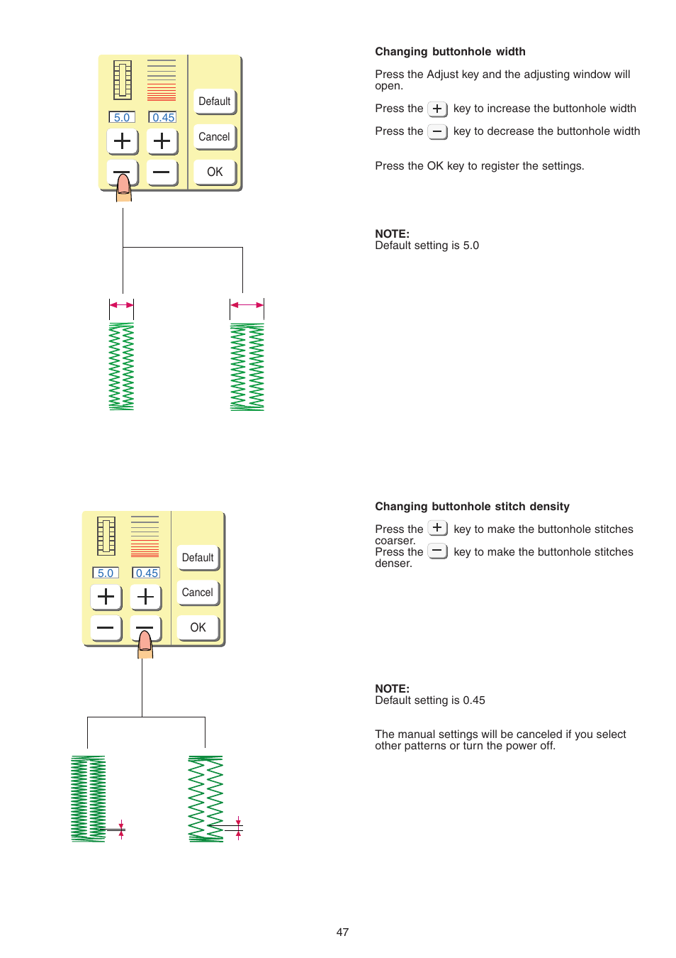 Janome MEMORY CRAFT 9700 User Manual | Page 49 / 110