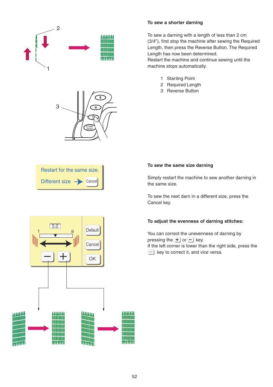 Janome MEMORY CRAFT 9700 User Manual | Page 54 / 110
