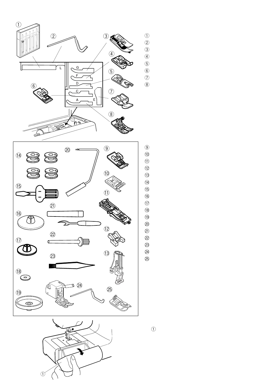 Janome MEMORY CRAFT 4900 QC User Manual | Page 6 / 89